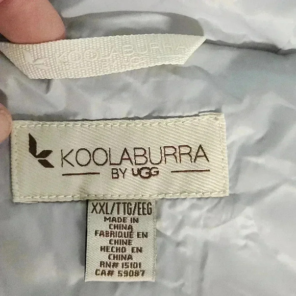 Koolaburra by UGG Mixed Media Sherpa & Quilted Parka puffer hooded jacket sz xxl - Picture 11 of 15